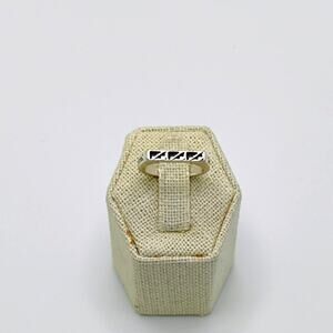 Carolyn Pollack Sterling Tribal Hopi Band Ring Sz 6